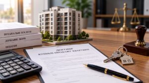 Оплата послуг нотаріуса при купівлі квартири у Луцьку: договір купівлі-продажу, калькулятор, документи та ключі від житла.