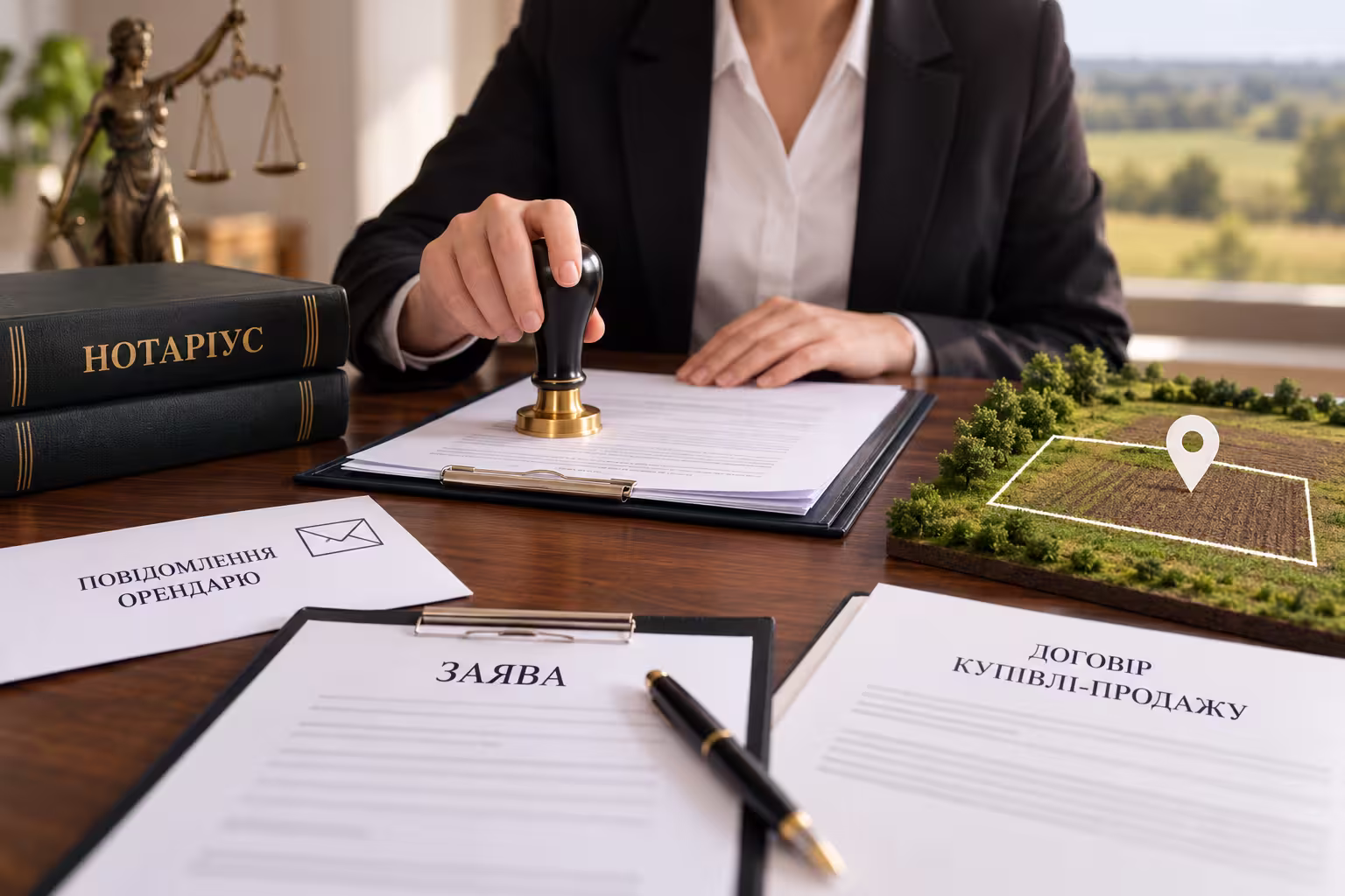 Роль нотаріуса при продажу земельної ділянки з переважним правом